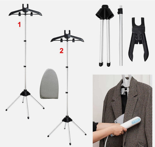 Garment hanger for steaming - garment,
