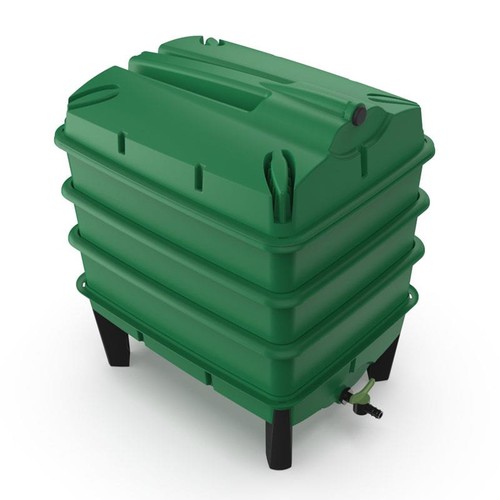 Tray worm composter kit with - worm,