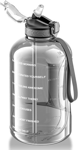 Big water bottle - liter, with