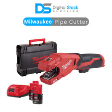 Milwaukee M12PCSS-202C Raptor Pipe Cutter - 2 x 2Ah Batteries, Charger & Case