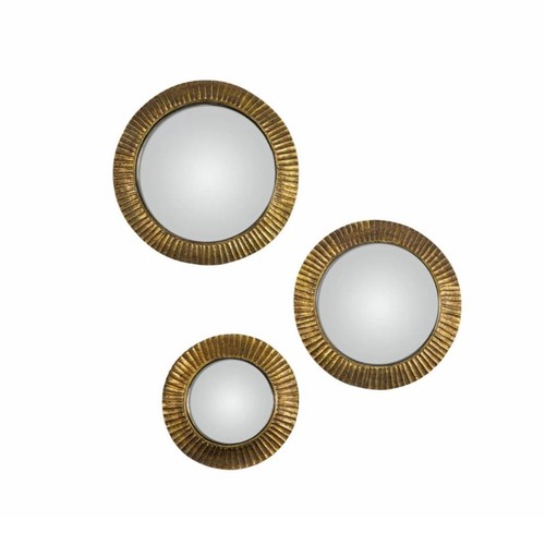 Set round antique bronze - round,