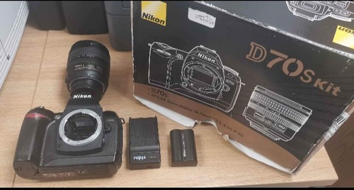 Nikon d70s dslr boxed with - dslr,