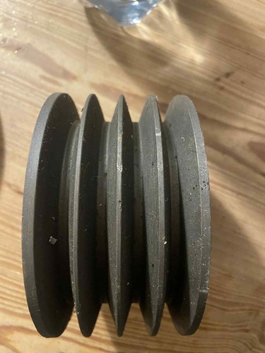 Groove belt pulley 125mm - v,