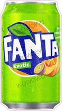 Ice cream van Fanta Exotic can