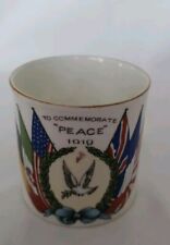Aynsley To Commemorate Peace 1919 Child's Mug Cracked 