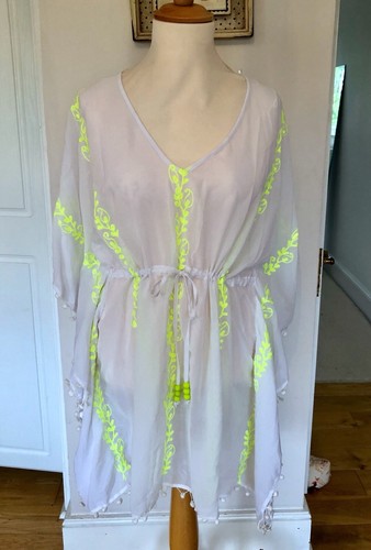 Primark ladies white neon - ladies, white/neon