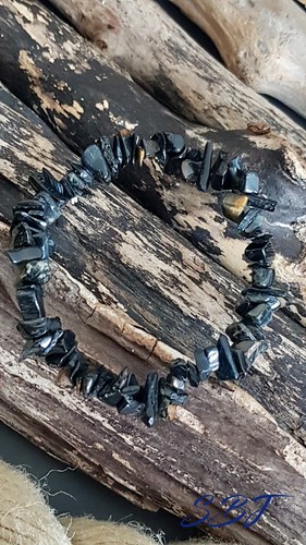 Tiger iron stretch bracelet - iron,