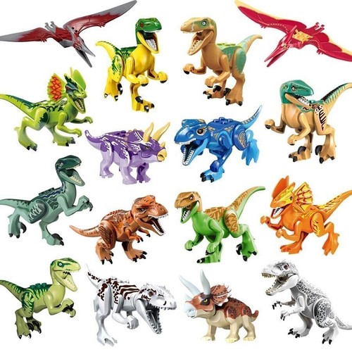 16pc dinos fit jurassic - dinos,
