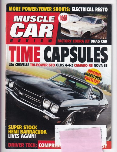 Muscle car review - muscle, magazine