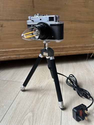 Vintage zorki camera lamp - zorki-4,
