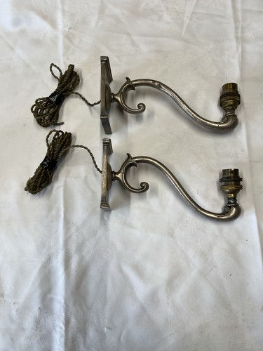 Antique pair electric wall - pair,