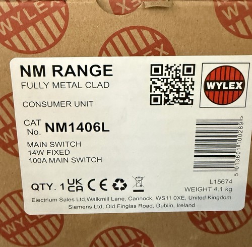 Wylex nm1406l way - nm1406l, 14-way