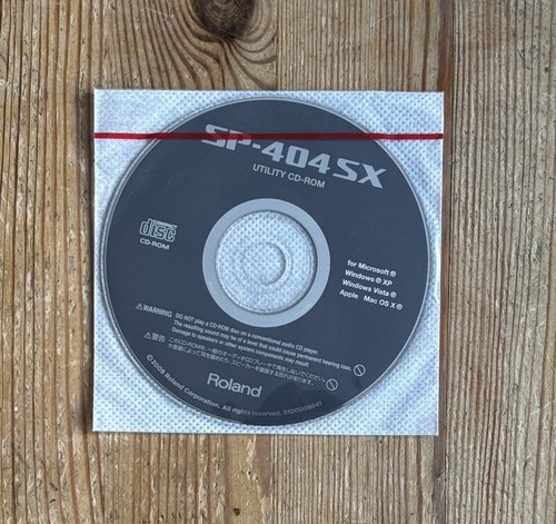 Roland sp404 utility - utility, rom