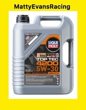 Liqui Moly Top Tec 5L 4200 5W30 Engine Oil ACEA C3 VW 504 507 - 8973