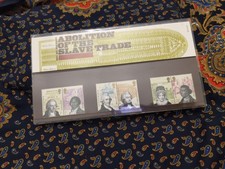 2007 ROYAL MAIL PRESENTATION PACK ABOLITION OF THE SLAVE TRADE STAMP