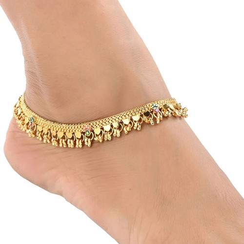 Anklet gold plated ankle - anklet,