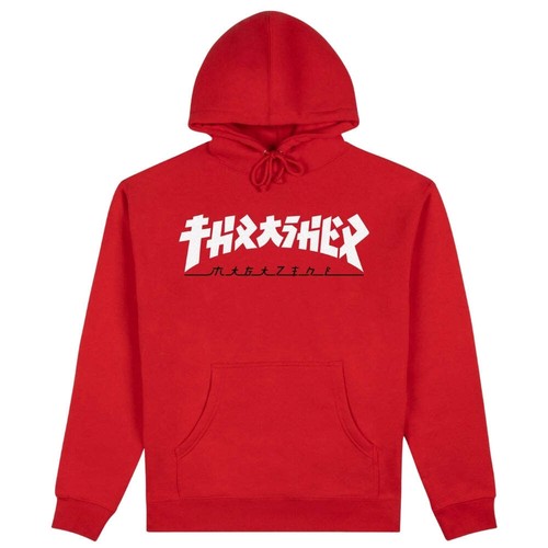 Thrasher hoodie godzilla red - godzilla,