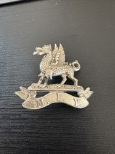 MONTGOMERYSHIRE IMPERIAL YEOMANRY.BRASS ARMY CAP BADGE P33