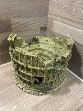 Roman Ampitheatre Ruin Aquarium Column Ornament Fish Tank Resin Decoration 