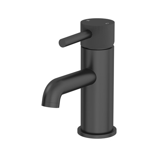 Matt black basin tap sink - black,