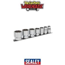 Sealey AK2676 Premier Whitworth Socket Set 3/8"Sq Drive 7pc