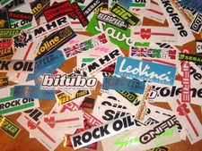 Scooter Trade Stickers - Various Branded Logo Stickers 6 pack