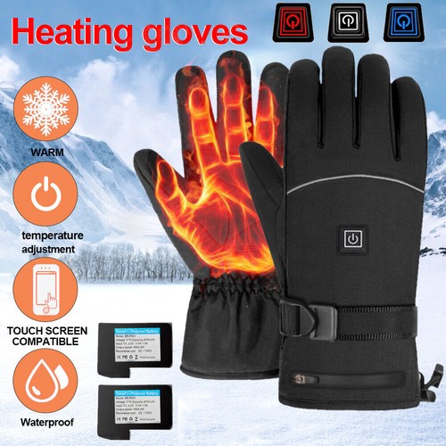 Electric heated gloves winter - electric,