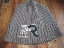 G STAR RAW DENIM BEANIE Hat! Baggy! 