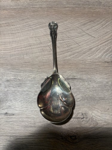 Antique silver plated serving - antique, silver-plated