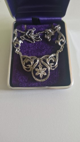 Vintage bjl marcasite style - marcasite,