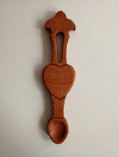 Vintage Carved Wooden Welsh