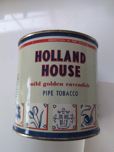 Vintage tin holland house - tin, of