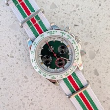 Chronograph |Green Dial &