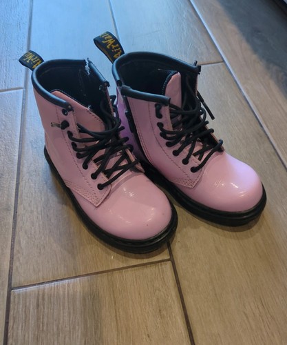 Pink children marten - marten, boots