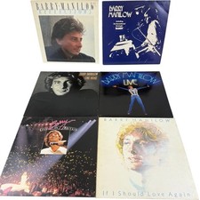 Barry Manilow 6x Vinyl Record Collection Reflections One Voice Live In Britain