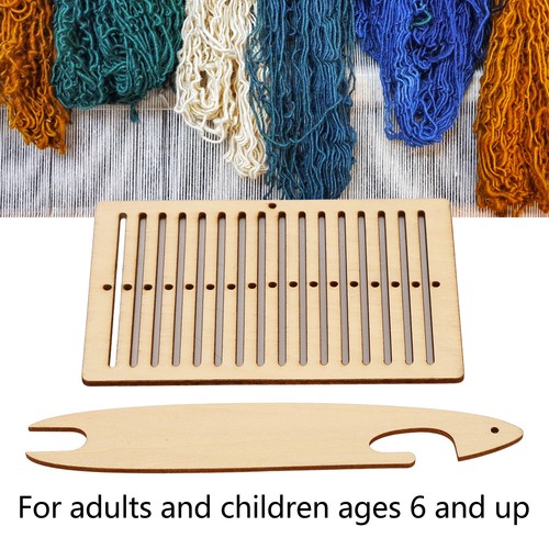 Piece wooden weaving loom - wooden,