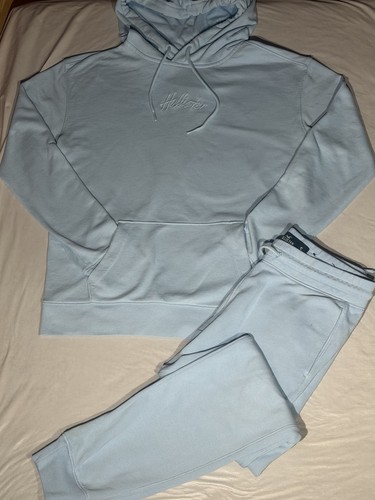 Hollister light blue hoodie - hollister,