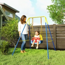 Toddler swing set with - 1,