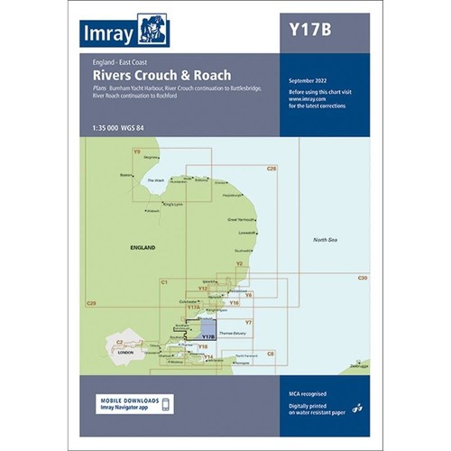 Imray y17b the rivers - imray, crouch