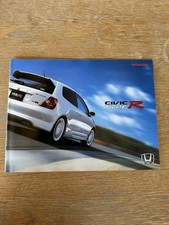 Honda Civic Type R EP3 FD2 Catalog  brochures