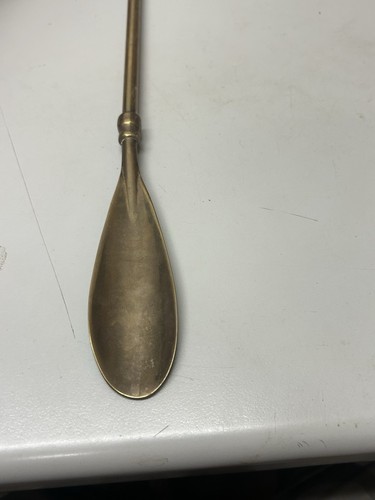 Brass horse head handle - brass,