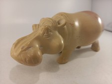Hand Carved Ivory Pink Hippo