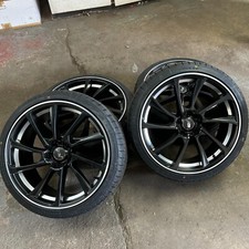 Ex Display 19” Audi A3 S3 style Satin Black Alloy Wheels & 235/35/19 Tyres