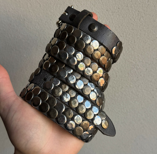 Vintage studded leather - vintage,