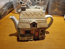 Vintage The Village Teapot