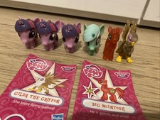 Set Of 6 Bundle My Little Pony Fashems Figurines Gilda The Griffon Big Mcintosh