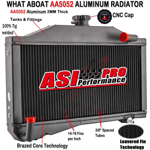 Asi row aluminium - asi, radiator