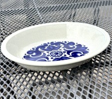 Wedgewood Toledo Cobalt Blue Earthenware Oven To Table Oval Serving Bowl