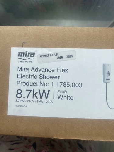 Mira electric shower advanced - mira,