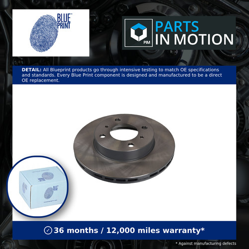 Brake discs pair vented - 2x,